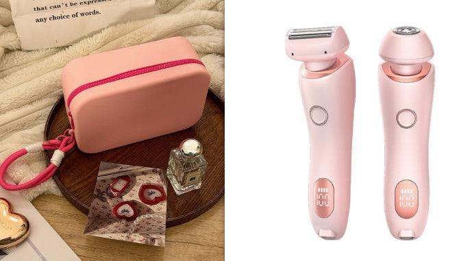 2-in-1 Electric Shaver for Women  -  Smooth & Convenient Grooming !