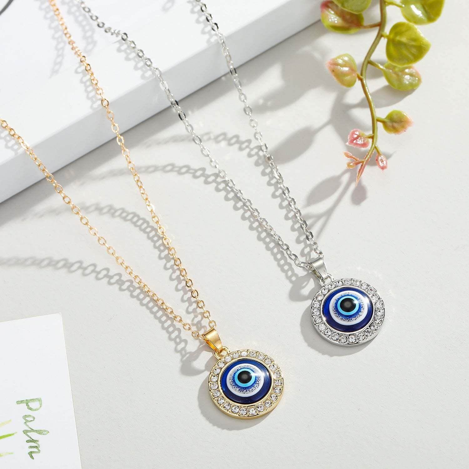 Turkish eye necklace