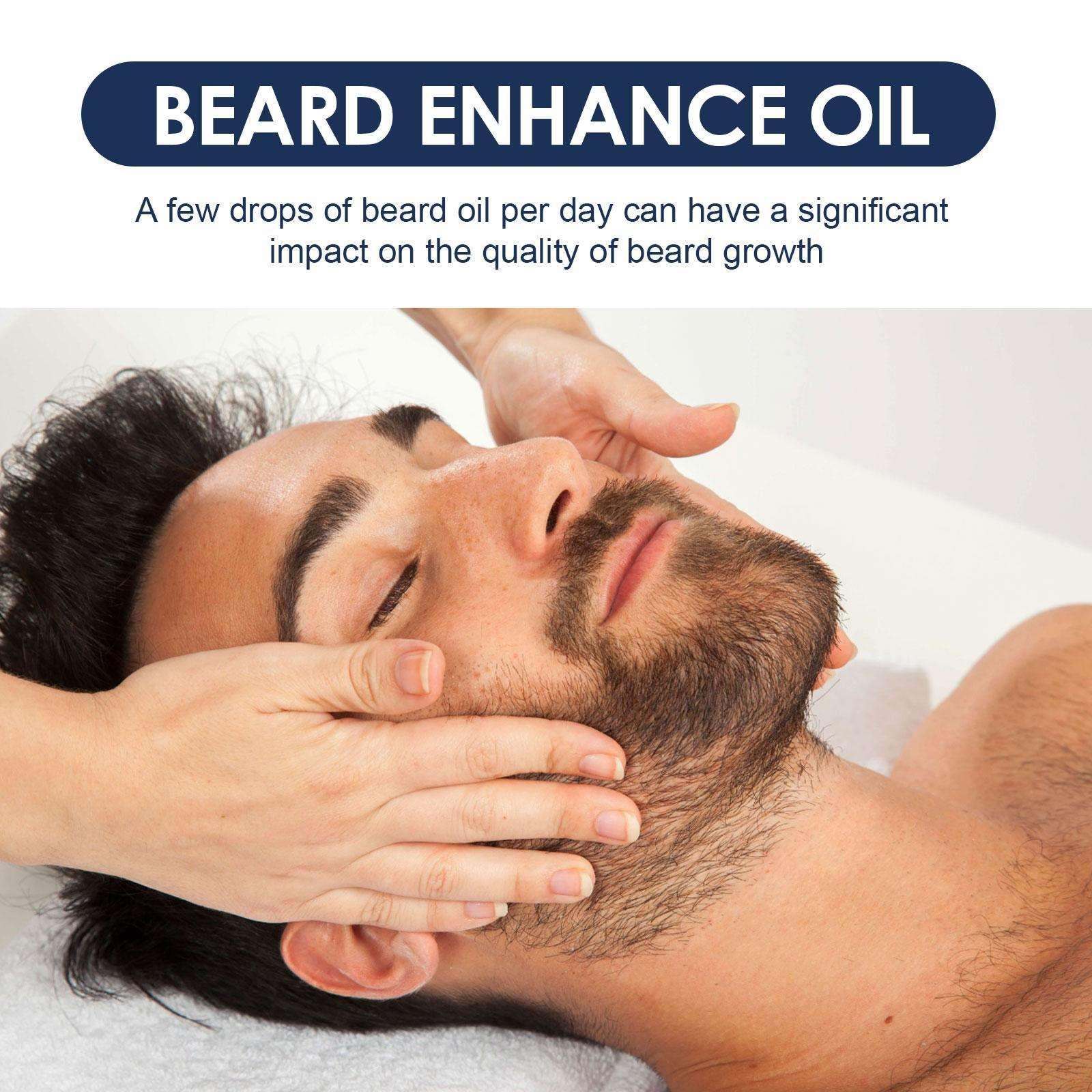 EELHOE Beard Oil - Strengthens and Nourishes Beard Roots Effectively!