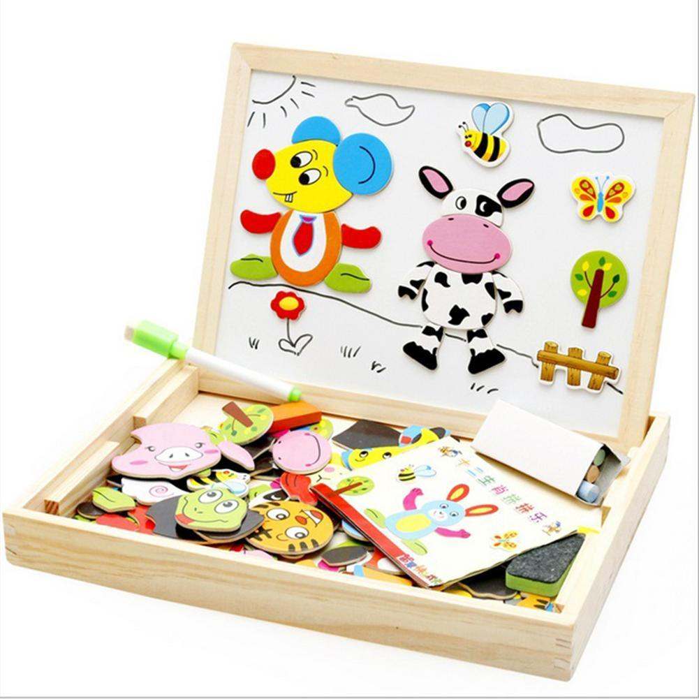 Wooden Magnetic Puzzle Toys