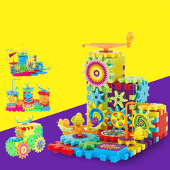 Electric Gears 3D Model Kits – Educational Plastic Blocks for Kids