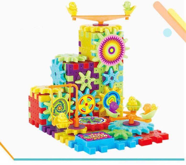 Electric Gears 3D Model Kits – Educational Plastic Blocks for Kids