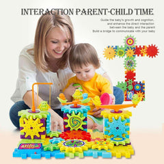 Electric Gears 3D Model Kits – Educational Plastic Blocks for Kids