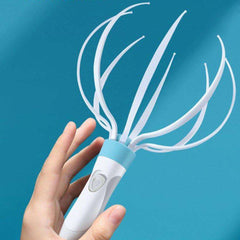 Electric Scalp Massager with Vibration  –  8 Claws for Relaxation !