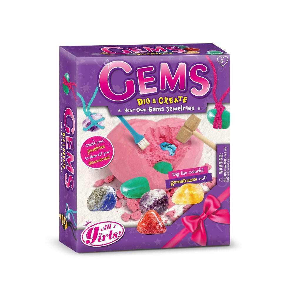 Gemstone Dig Kit – Educational STEM Toys for Kids!