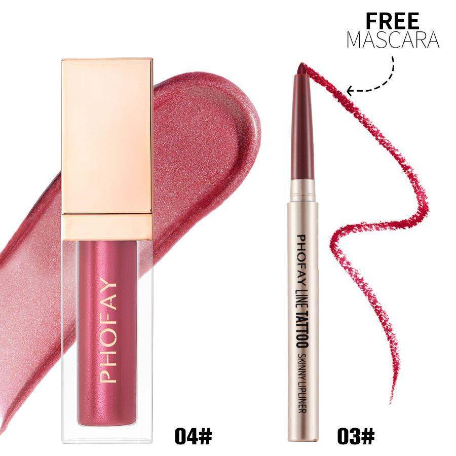 PHOFAY Lipliner and Ultra-Glossy Lip Gloss!