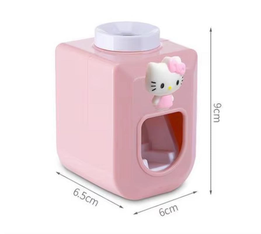 Hello Kitty Toothpaste Squeezer  -  Sanrio Kawaii Automatic Dispenser!