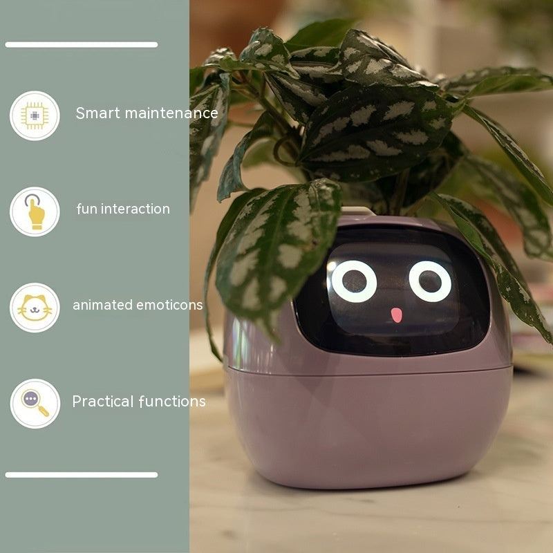 Ivy Smart Planter: 49 Expressions, 7 Sensors & AI for Easy, Fun Plant Care