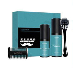 Beard Care and Growth Kit  -  Promote Healthy, Fuller Beard Growth