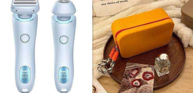 2-in-1 Electric Shaver for Women  -  Smooth & Convenient Grooming !