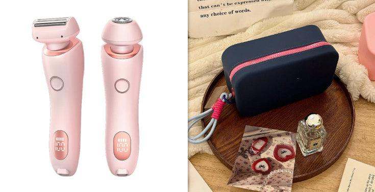 2-in-1 Electric Shaver for Women  -  Smooth & Convenient Grooming !