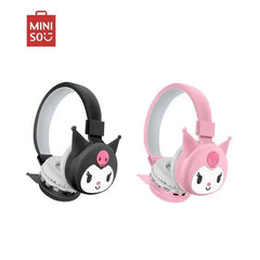 Hello Kitty Kuromi Bluetooth Wireless Headphones with Mic  - Foldable!