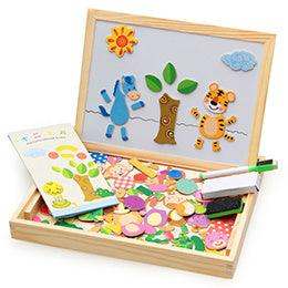 Wooden Magnetic Puzzle Toys