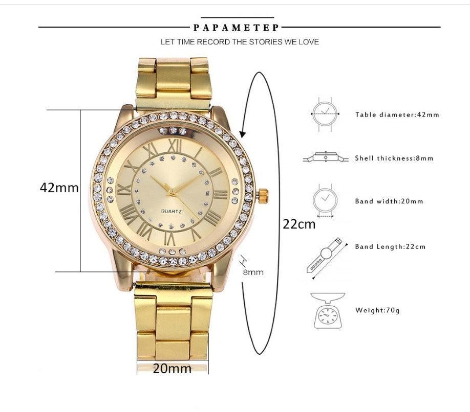 Vansvar Brand Rose Gold Watch