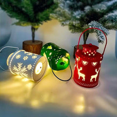 Bougie de Noël Lumière LED Électronique – Décoration Écologique et Élégante!