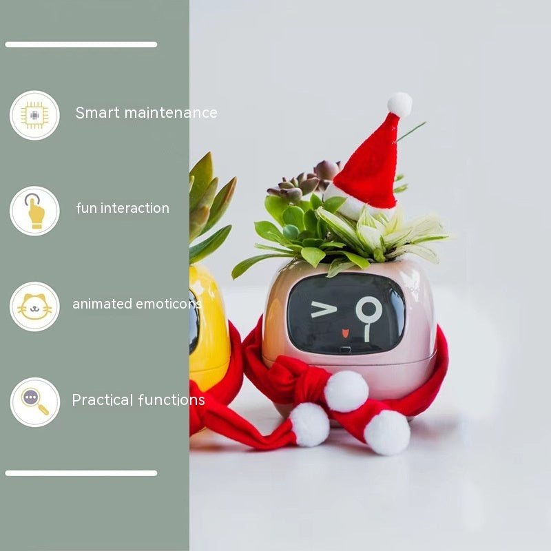 Ivy Smart Planter: 49 Expressions, 7 Sensors & AI for Easy, Fun Plant Care