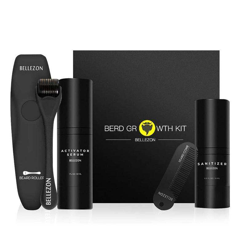 Beard Care and Growth Kit  -  Promote Healthy, Fuller Beard Growth