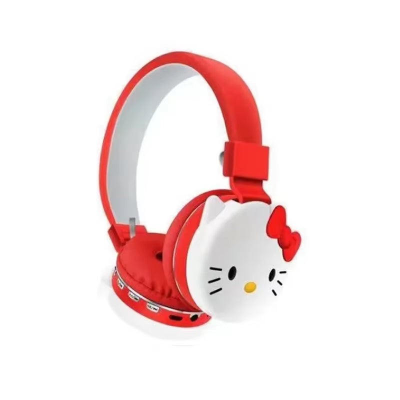 Hello Kitty Kuromi Bluetooth Wireless Headphones with Mic  - Foldable!