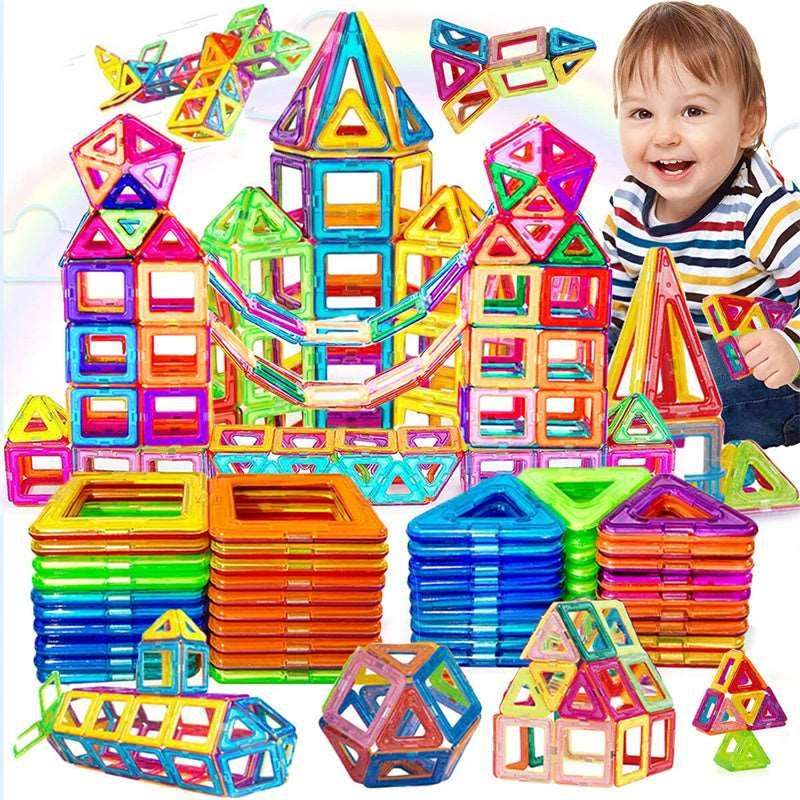 Magnetic Building Blocks for Kids – Creative DIY Construction Set Toys