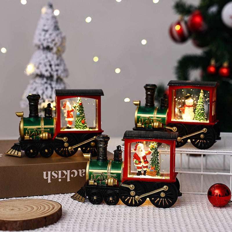 Décoration de Train Cadeau de Noël – Petite Lampe de Nuit!