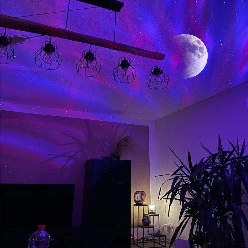 Projecteur d'Étoiles Aurora Borealis - Créez une Ambiance Céleste dans Votre Chambre!