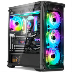 Gaming PC Core i7, 16GB RAM, 256GB SSD, HD4600  -  Full View Case