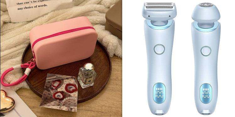 2-in-1 Electric Shaver for Women  -  Smooth & Convenient Grooming !