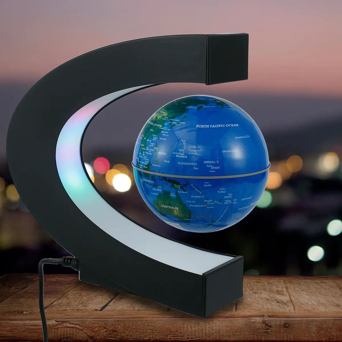 Levitating Magnetic Globe Lamp – Unique Floating Light for Home Decor!