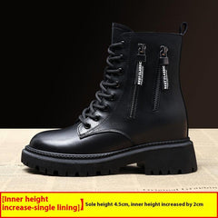 Fashion Heeled Martin Boots – Stylish and Comfortable Footwear for All