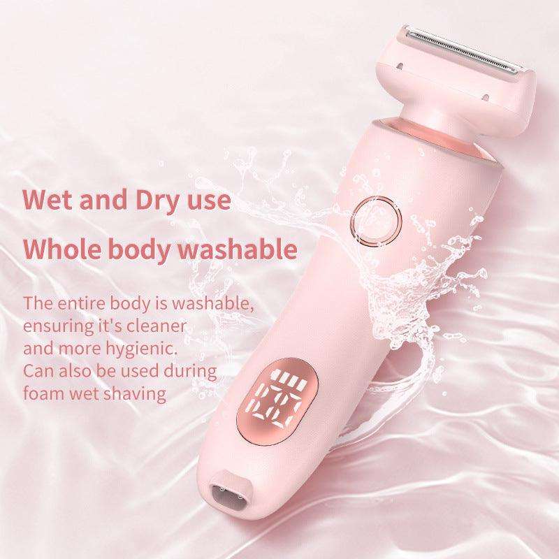 2-in-1 Electric Shaver for Women  -  Smooth & Convenient Grooming !