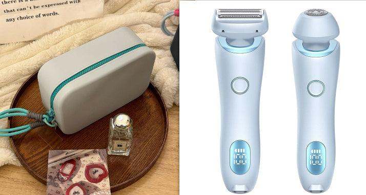 2-in-1 Electric Shaver for Women  -  Smooth & Convenient Grooming !