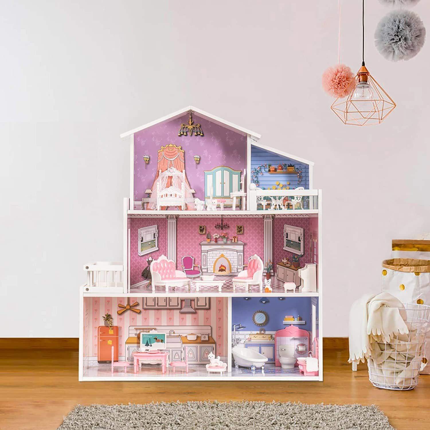 Wooden Dollhouse Dreamhouse