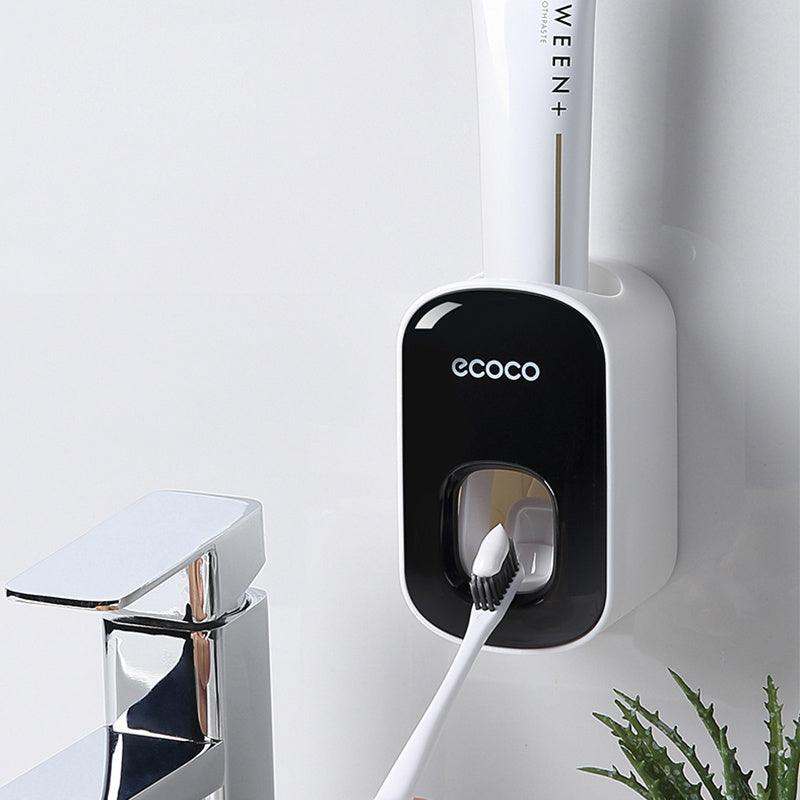 Wall-Mounted Automatic Toothpaste Dispenser with Bathroom Accessories!