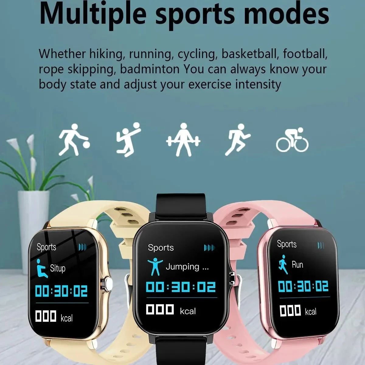 Smart Watches for Adults , Bluetooth Call, Sport,  Custom Faces Design