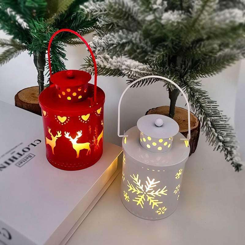 Bougie de Noël Lumière LED Électronique – Décoration Écologique et Élégante!