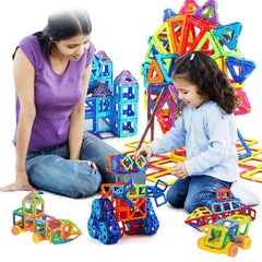 Magnetic Building Blocks for Kids – Creative DIY Construction Set Toys